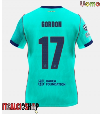 Barcelona Anthony Gordon #17 Terza Maglia 2026-27 Manica Corta Barcelona Anthony Gordon #17 Terza Maglia 2026-27 Manica Corta